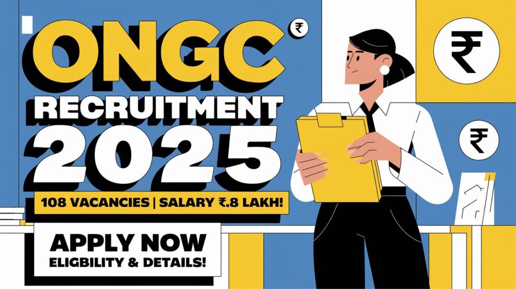 ONGC Recruitment 2025, Salary, Exam Pattern, Eligibility, Notification And Documents